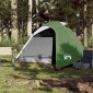 vidaXL Σκηνή Κάμπινγκ 2 Ατόμων Πράσινη 264x210x125 εκ. από Ταφτά 185T
