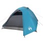 vidaXL Σκηνή Κάμπινγκ 2 Ατόμων Μπλε 264x210x125 εκ. από Ταφτά 185T