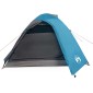 vidaXL Σκηνή Κάμπινγκ 2 Ατόμων Μπλε 264x210x125 εκ. από Ταφτά 185T