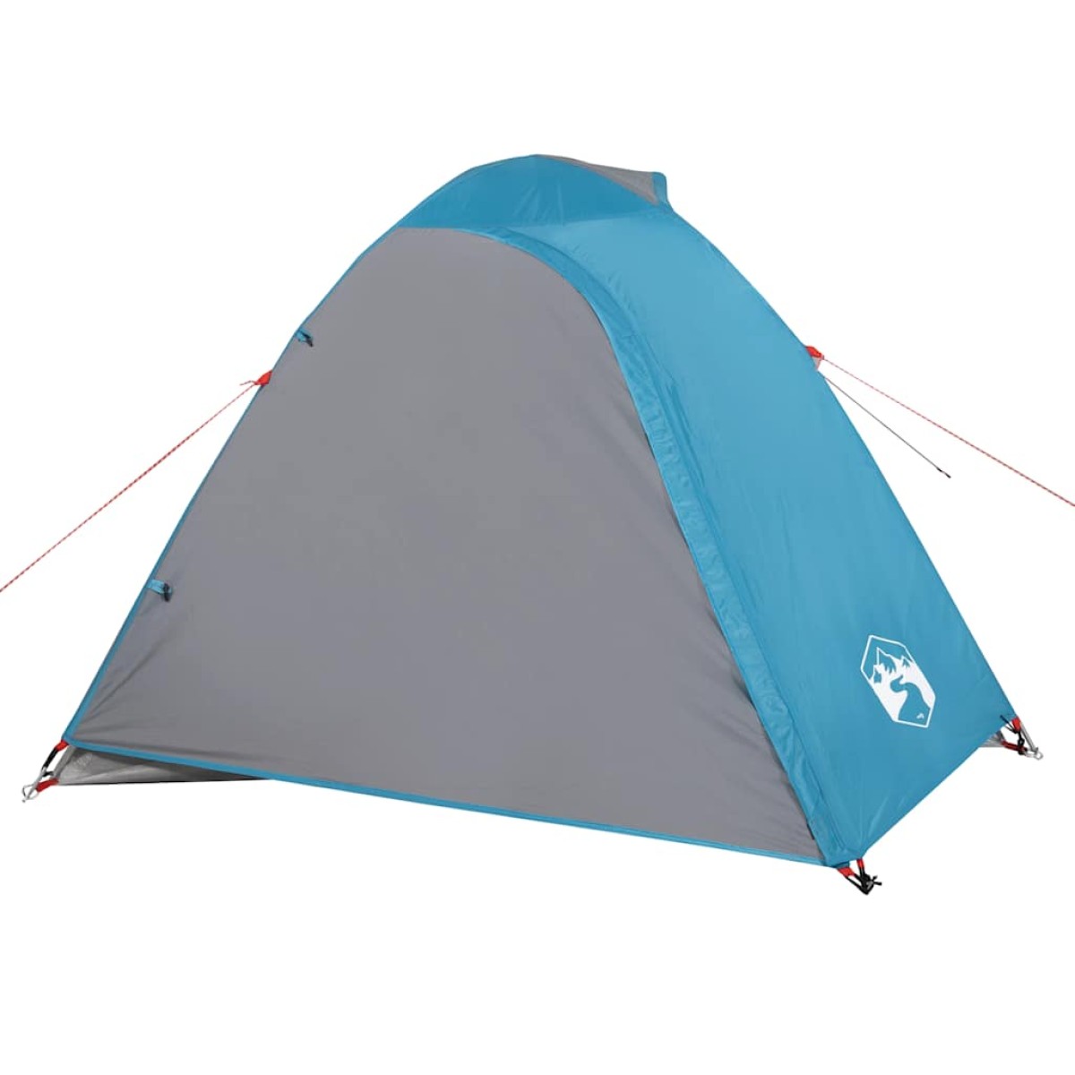 vidaXL Σκηνή Κάμπινγκ 2 Ατόμων Μπλε 264x210x125 εκ. από Ταφτά 185T