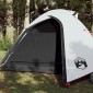 vidaXL Σκηνή Κάμπινγκ 2 Ατόμων Λευκή 264x210x125 εκ. από Ταφτά 185T