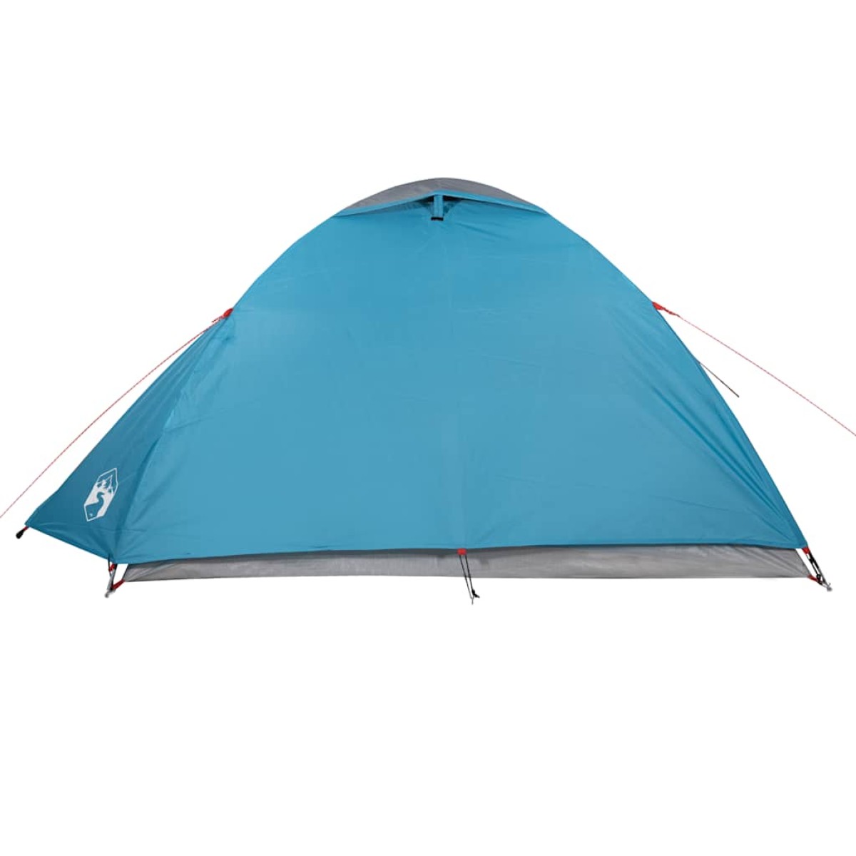 vidaXL Σκηνή Κάμπινγκ 4 Ατόμων Μπλε 267x272x145 εκ. από Ταφτά 185T
