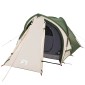 vidaXL Σκηνή Κάμπινγκ 2 Ατόμων Πράσινη 320x140x120 εκ. από Ταφτά 185T