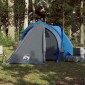 vidaXL Σκηνή Κάμπινγκ 2 Ατόμων Μπλε 320x140x120 εκ. από Ταφτά 185T
