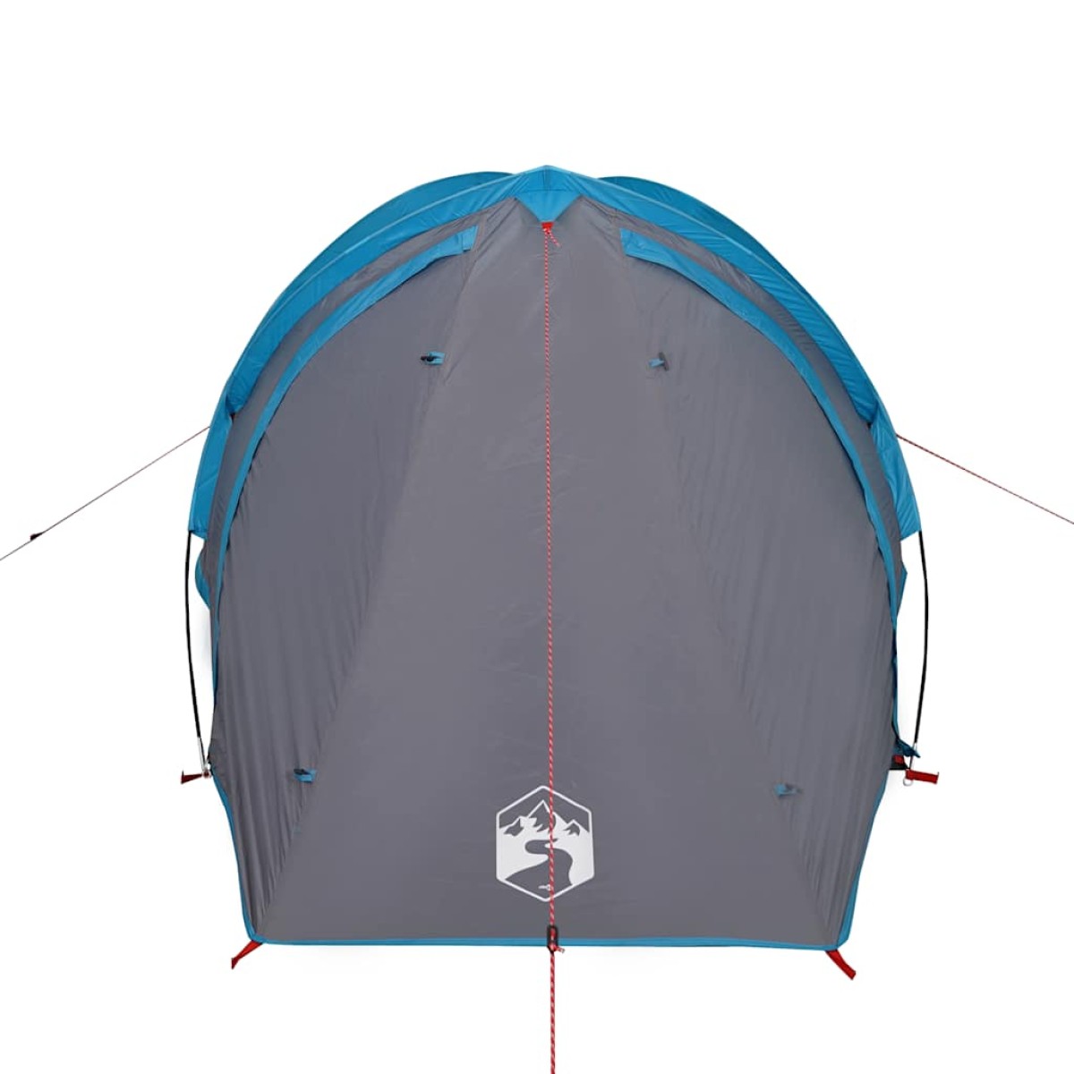 vidaXL Σκηνή Κάμπινγκ 2 Ατόμων Μπλε 320x140x120 εκ. από Ταφτά 185T