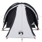 vidaXL Σκηνή Κάμπινγκ 2 Ατόμων Λευκή 320x140x120 εκ. από Ταφτά 185T