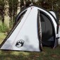 vidaXL Σκηνή Κάμπινγκ 2 Ατόμων Λευκή 320x140x120 εκ. από Ταφτά 185T