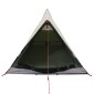 vidaXL Σκηνή Κάμπινγκ 2 Ατόμων Πράσινη 200x120x88/62εκ. από Ταφτά 185T