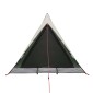 vidaXL Σκηνή Κάμπινγκ 2 Ατόμων Πράσινη 200x120x88/62εκ. από Ταφτά 185T