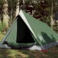 vidaXL Σκηνή Κάμπινγκ 2 Ατόμων Πράσινη 200x120x88/62εκ. από Ταφτά 185T