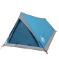 vidaXL Σκηνή Κάμπινγκ 2 Ατόμων Μπλε 200x120x88/62εκ. από Ταφτά 185T