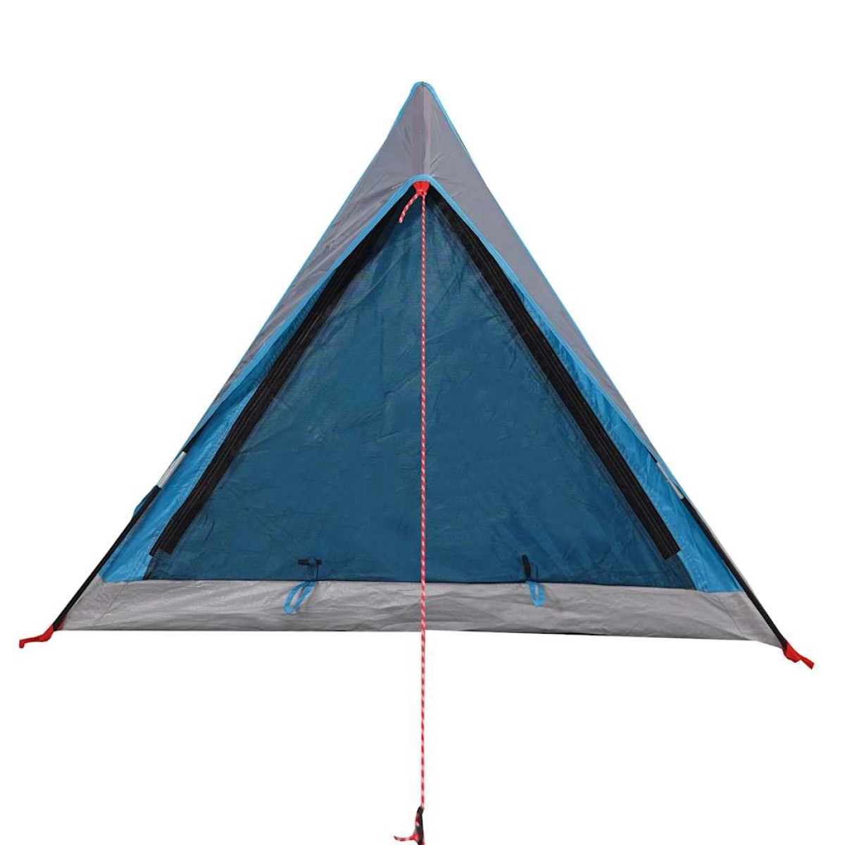 vidaXL Σκηνή Κάμπινγκ 2 Ατόμων Μπλε 200x120x88/62εκ. από Ταφτά 185T