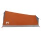vidaXL Σκηνή Κάμπινγκ 2 Ατ. Γκρι/Πορτοκαλί 200x120x88/62εκ Ταφτάς 185T