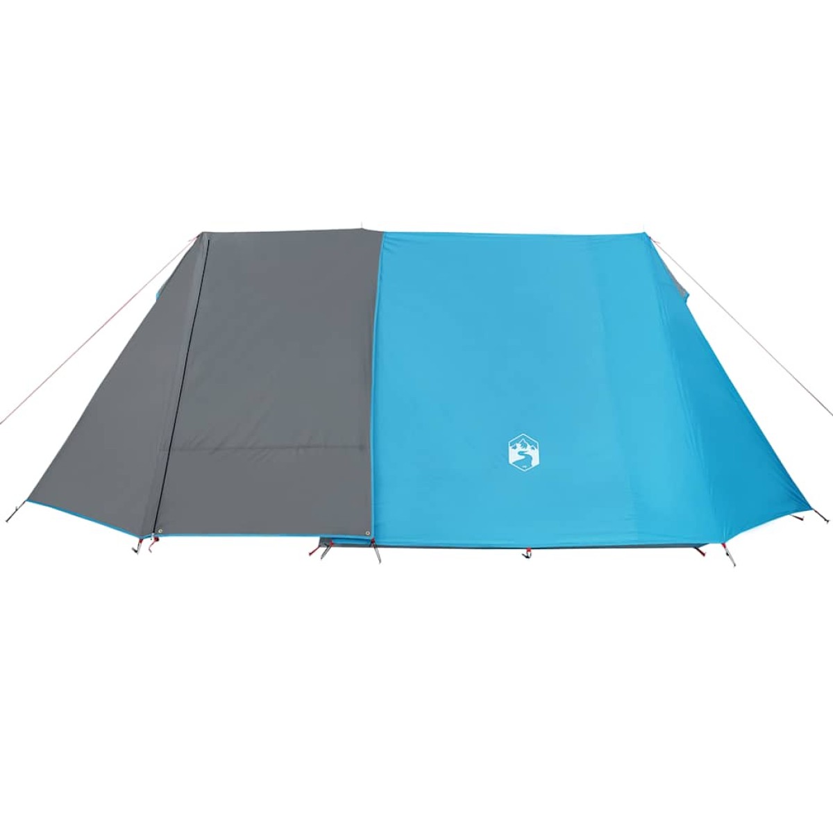 vidaXL Σκηνή Κάμπινγκ 3 Ατόμων Μπλε 465x220x170 εκ. από Ταφτά 185T