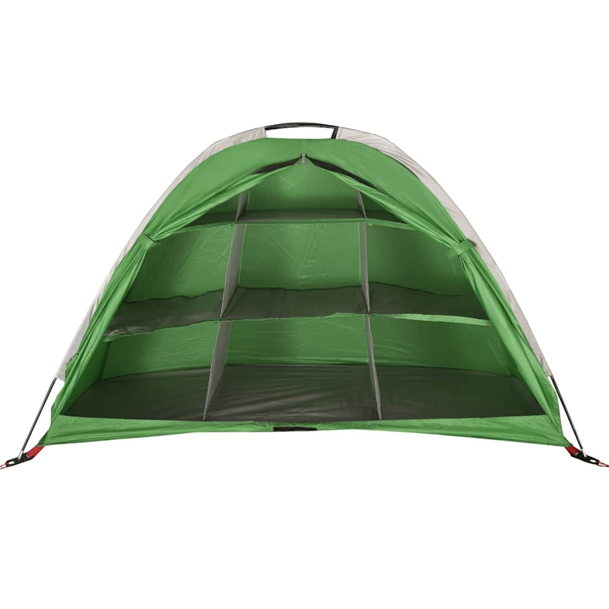 vidaXL Σκηνή Αποθήκευσης 9 Τμήματα Πράσινη 125x50x68εκ. από Ταφτά 185T