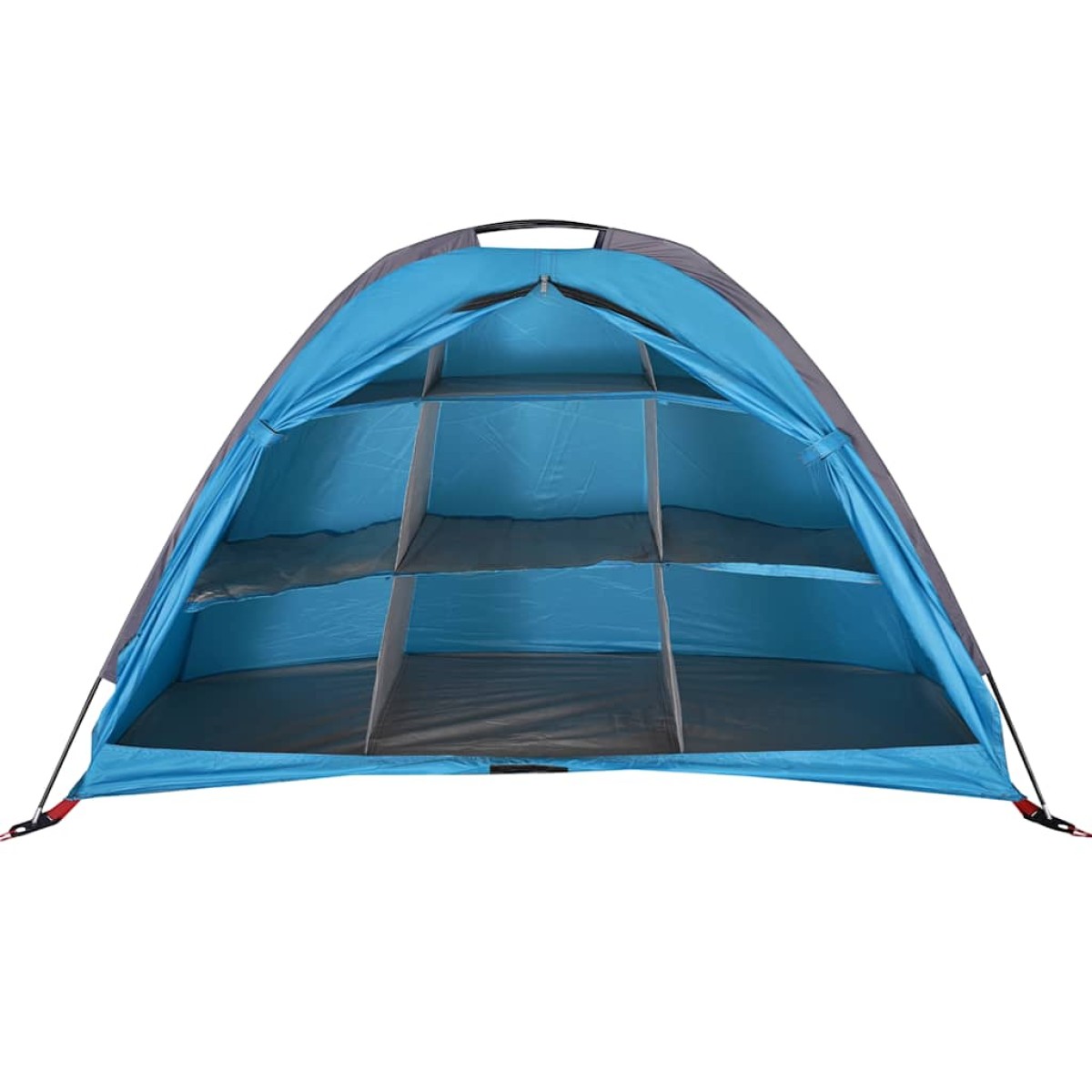 vidaXL Σκηνή Αποθήκευσης 9 Τμήματα Μπλε 125x50x68 εκ. από Ταφτά 185T