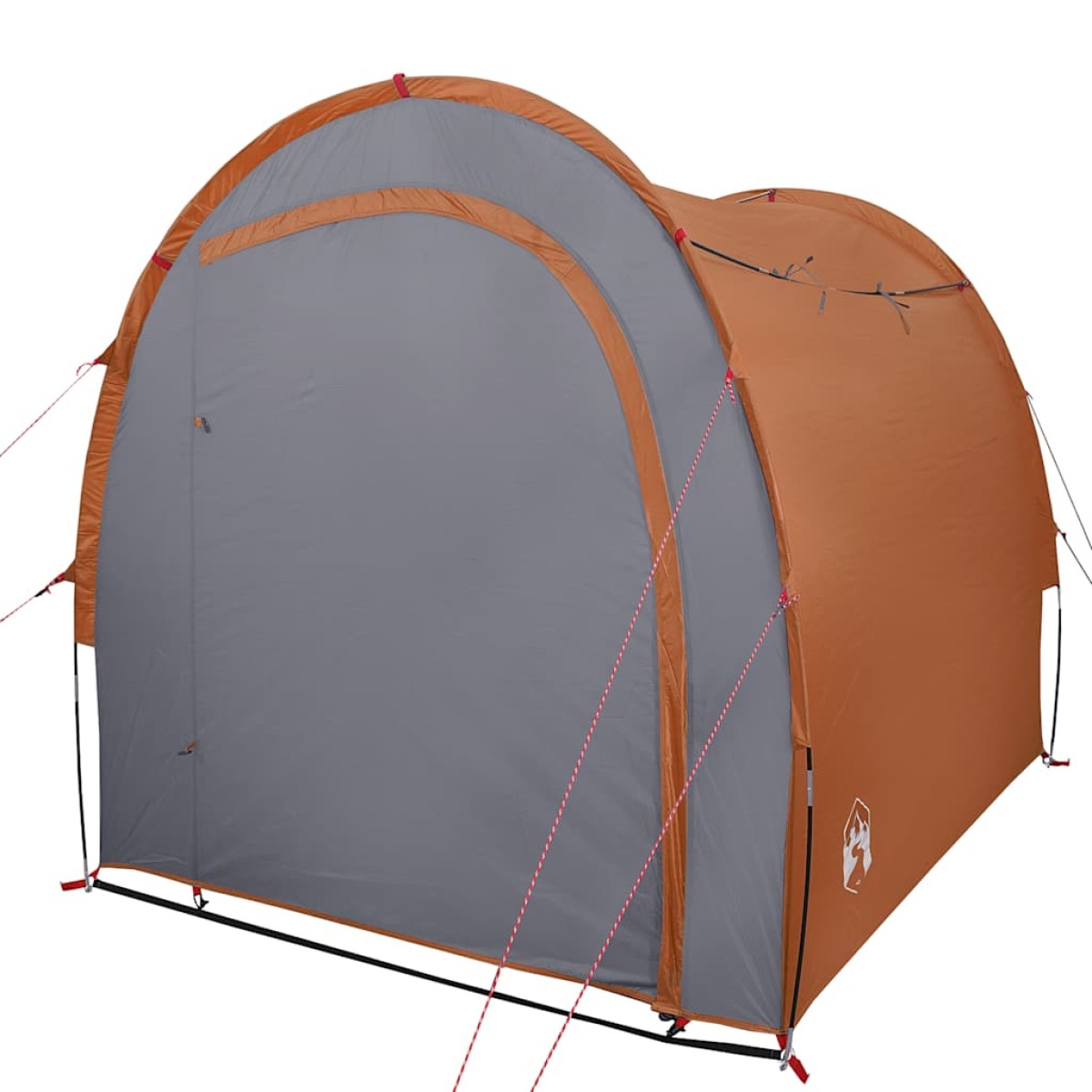 vidaXL Σκηνή Αποθήκευσης Γκρι/Πορτοκαλί 204x183x178 εκ. από Ταφτά 185T