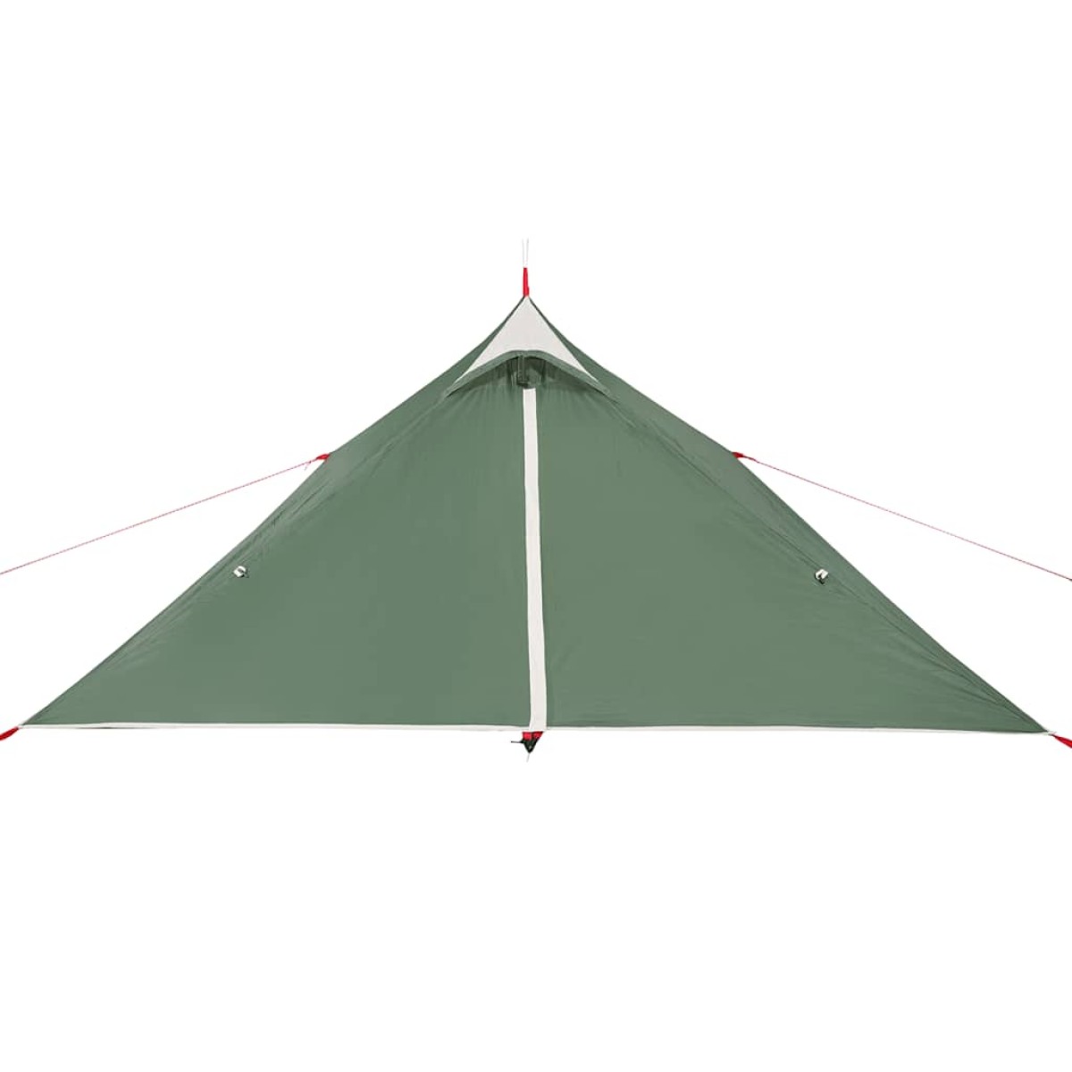 vidaXL Σκηνή Κάμπινγκ 1 Ατόμου Πράσινη 255x153x130 εκ. από Ταφτά 185T