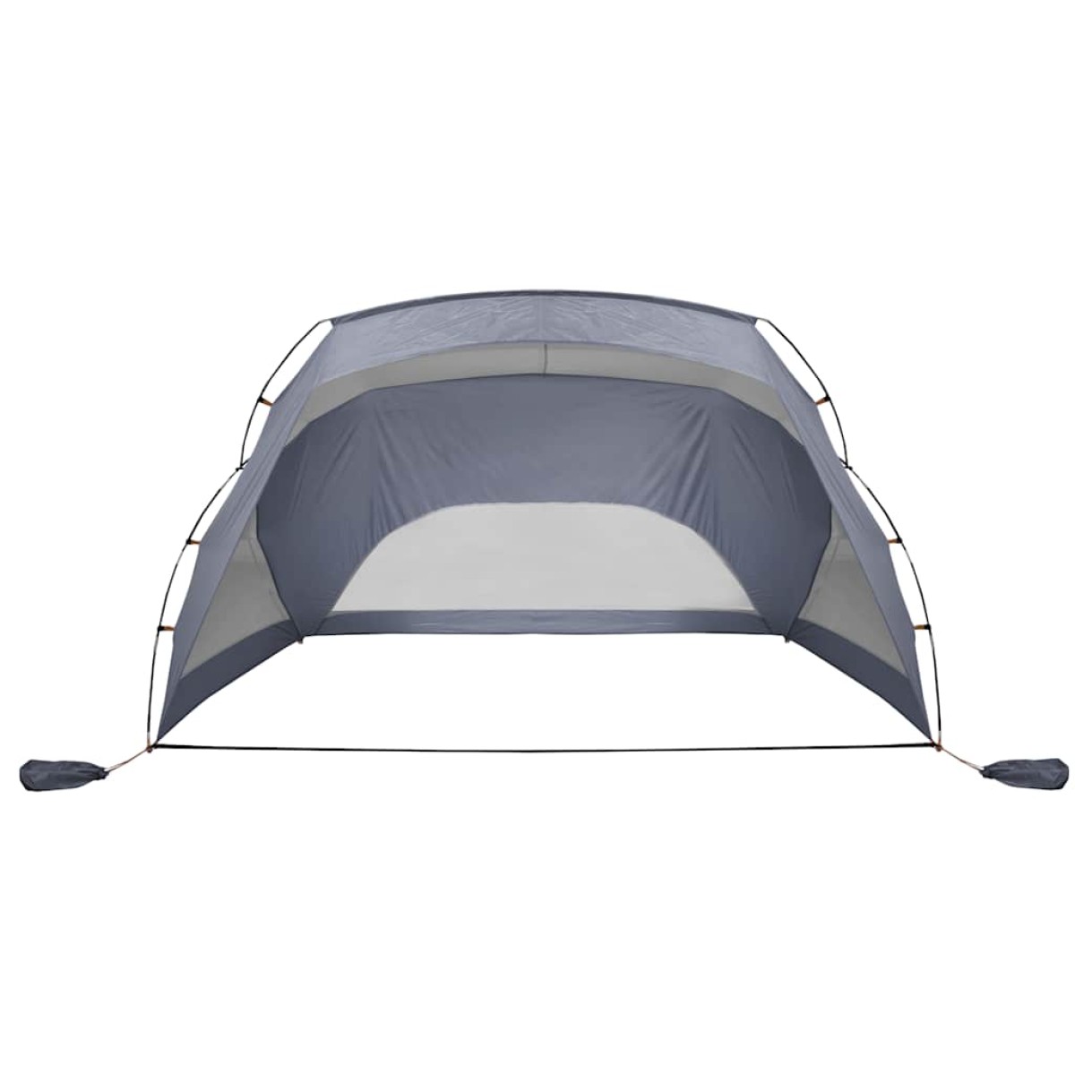 vidaXL Σκηνή Παραλίας Γκρι 274x178x170/148 εκ. Ταφτάς 185T