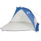 vidaXL Σκηνή Παραλίας Γαλάζια 268x223x125 εκ. από Ταφτά 185T