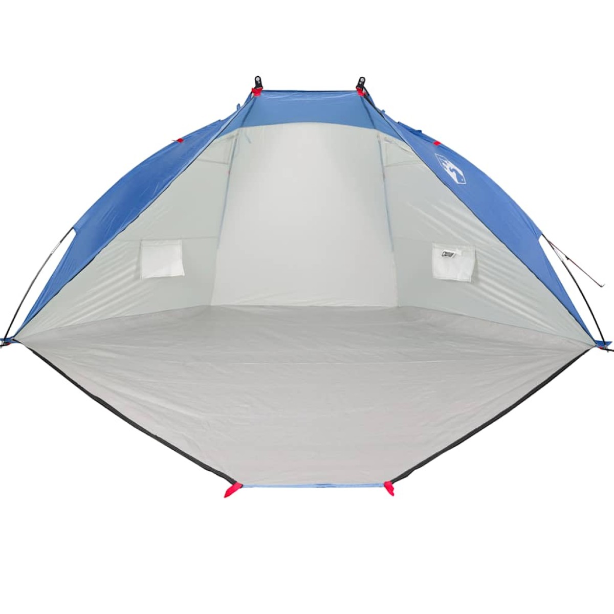 vidaXL Σκηνή Παραλίας Γαλάζια 268x223x125 εκ. από Ταφτά 185T