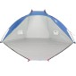 vidaXL Σκηνή Παραλίας Γαλάζια 268x223x125 εκ. από Ταφτά 185T
