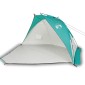 vidaXL Σκηνή Παραλίας Πράσινο Θάλασσας 268x223x125 εκ. Ταφτάς 185T