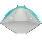 vidaXL Σκηνή Παραλίας Πράσινο Θάλασσας 268x223x125 εκ. Ταφτάς 185T