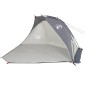 vidaXL Σκηνή Παραλίας Γκρι 268x223x125 εκ. Ταφτάς 185T