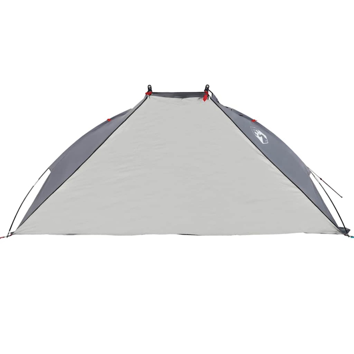 vidaXL Σκηνή Παραλίας Γκρι 268x223x125 εκ. Ταφτάς 185T