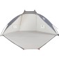 vidaXL Σκηνή Παραλίας Γκρι 268x223x125 εκ. Ταφτάς 185T