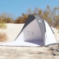 vidaXL Σκηνή Παραλίας Γκρι 268x223x125 εκ. Ταφτάς 185T