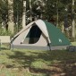 vidaXL Σκηνή Κάμπινγκ 3 Ατόμων Πράσινη 240x217x120 εκ. από Ταφτά 190T