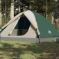 vidaXL Σκηνή Κάμπινγκ 3 Ατόμων Πράσινη 240x217x120 εκ. από Ταφτά 190T
