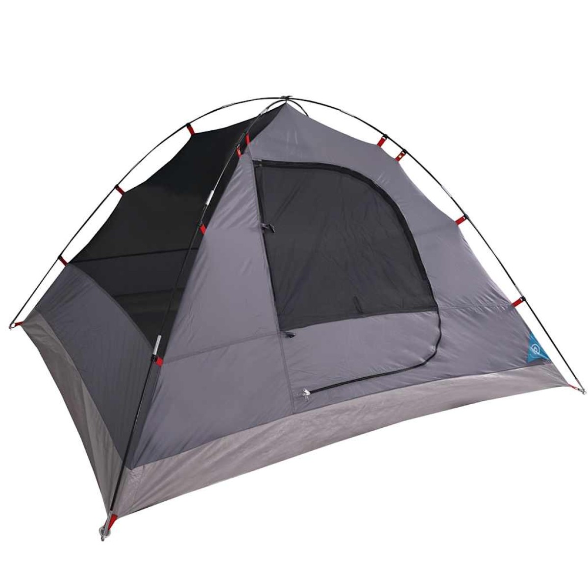vidaXL Σκηνή Κάμπινγκ 3 Ατόμων Μπλε 240x217x120 εκ. από Ταφτά 190T