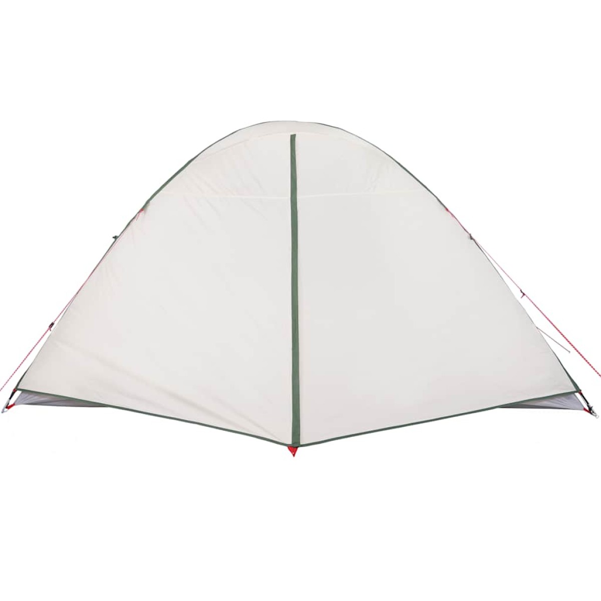 vidaXL Σκηνή Κάμπινγκ 6 Ατόμων Πράσινη 348x340x190 εκ. από Ταφτά 190T