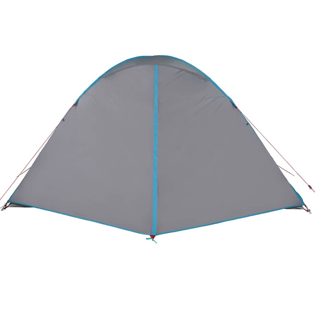 vidaXL Σκηνή Κάμπινγκ 6 Ατόμων Μπλε 348x340x190 εκ. από Ταφτά 190T