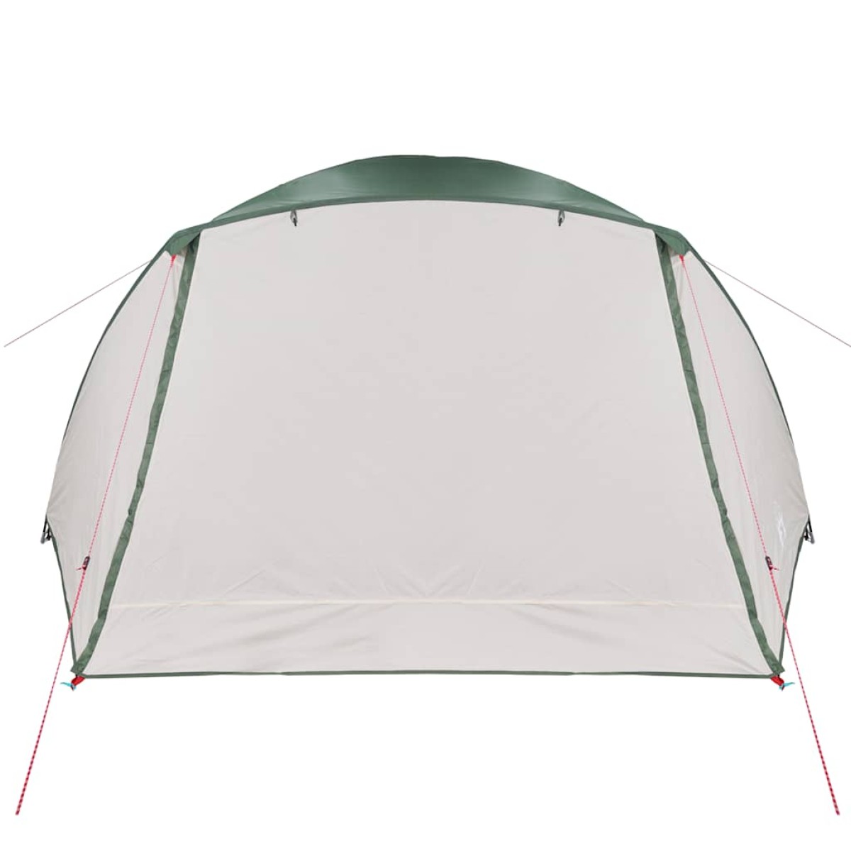 vidaXL Σκηνή Κάμπινγκ 4 Ατόμων Πράσινη 350x280x155 εκ. από Ταφτά 190T