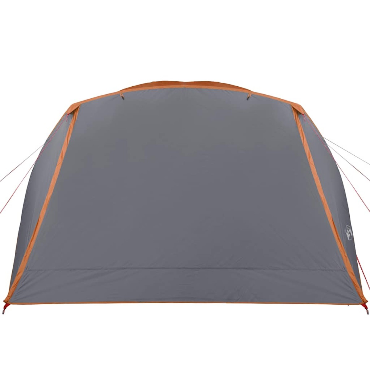 vidaXL Σκηνή Κάμπινγκ 4 Ατ. Γκρι/Πορτοκαλί 350x280x155 εκ. Ταφτάς 190T
