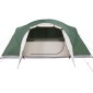 vidaXL Σκηνή Κάμπινγκ 8 Ατόμων Πράσινη 360x430x195 εκ. από Ταφτά 190T