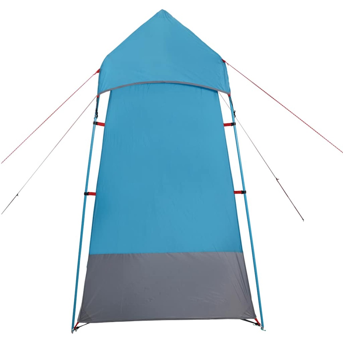 vidaXL Σκηνή Τουαλέτας/Ντουζιέρας Μπλε 121x121x225 εκ. Ταφτάς 190T