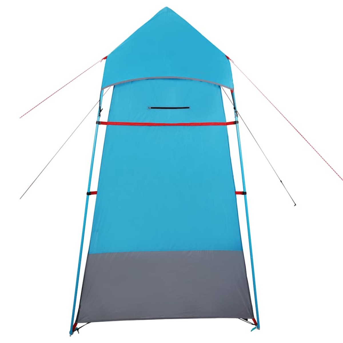 vidaXL Σκηνή Τουαλέτας/Ντουζιέρας Μπλε 121x121x225 εκ. Ταφτάς 190T
