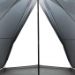 vidaXL Σκηνή Κάμπινγκ Tipi 8 Ατόμων Αδιάβροχη Γκρι/Πορτοκαλί