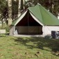 vidaXL Σκηνή Οικογενειακή Tipi 8 Ατόμων Αδιάβροχη Πράσινη