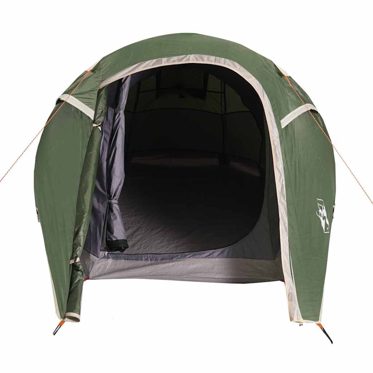 vidaXL Σκηνή Κάμπινγκ Τούνελ 3 Ατόμων Αδιάβροχη Πράσινη