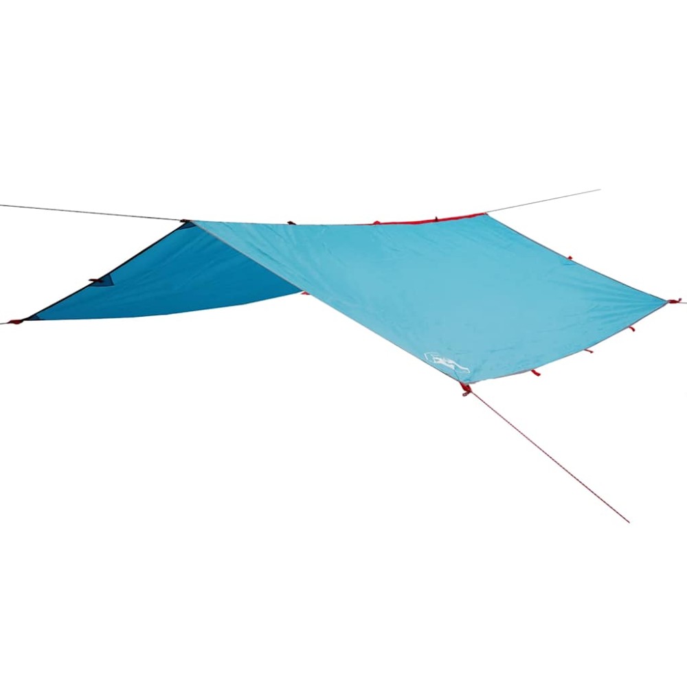 vidaXL Μουσαμάς Κάμπινγκ Αδιάβροχος Μπλε 400x294 εκ.