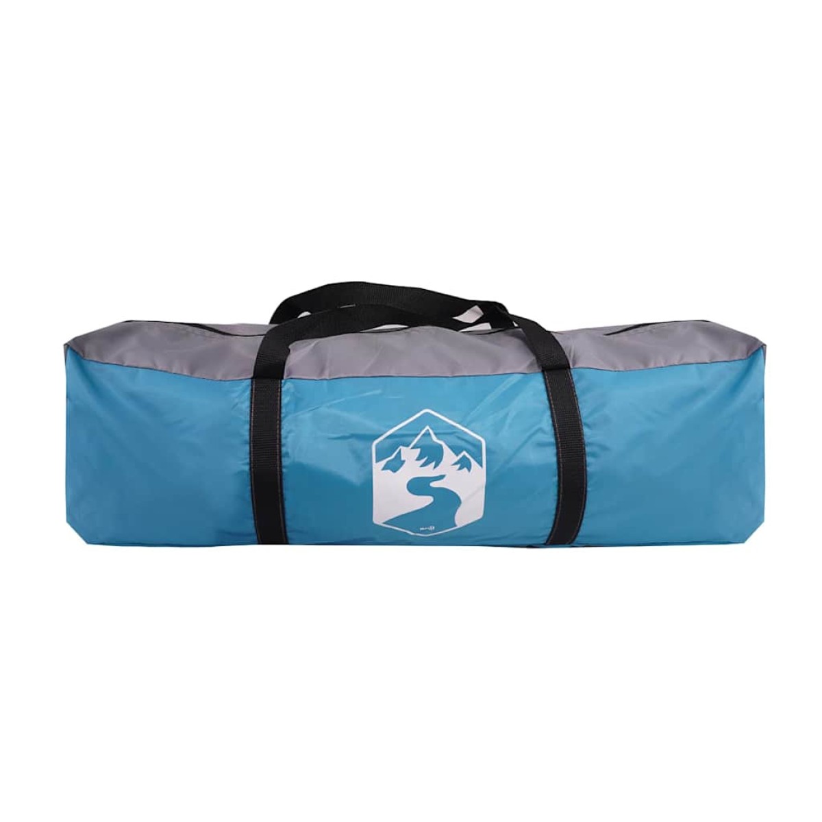 vidaXL Μουσαμάς Κάμπινγκ Αδιάβροχος Μπλε 430x380x210 εκ.