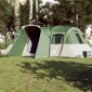 vidaXL Σκηνή Οικογενειακή Τούνελ 16 Ατόμων Αδιάβροχη Πράσινη