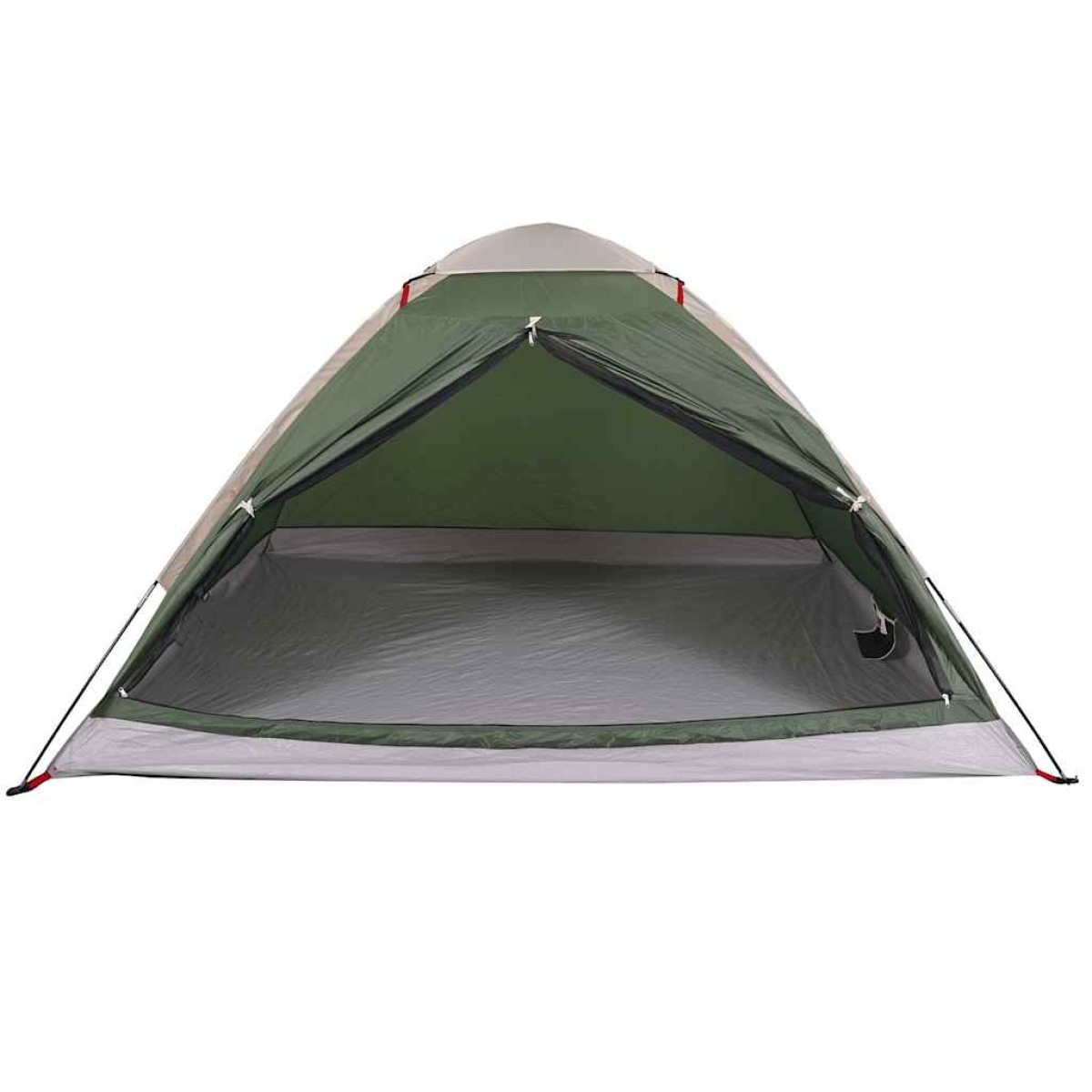 vidaXL Σκηνή Κάμπινγκ 4 Ατόμων Αδιάβροχη Πράσινη