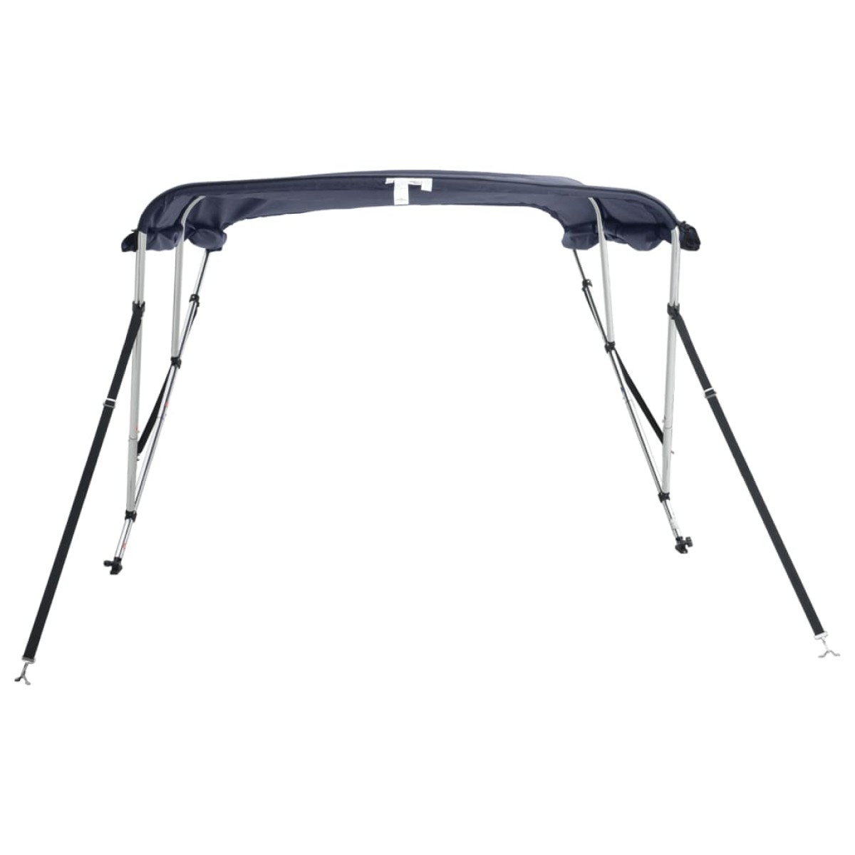vidaXL Τέντα Σκάφους με 3 Αψίδες Τοιχώματα 183x(185-198)x137 εκ.